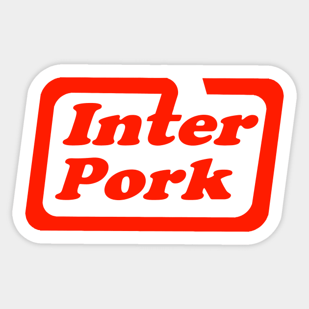 Inter Pork Sticker by Potatoman